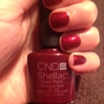 Shellac Crimson Sash