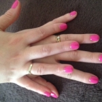 Shellac Hot Pop Pink